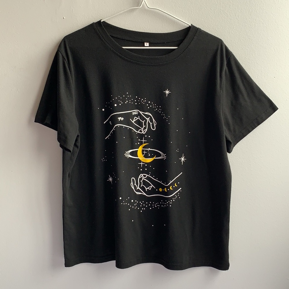 Astrology T Shirt Large .